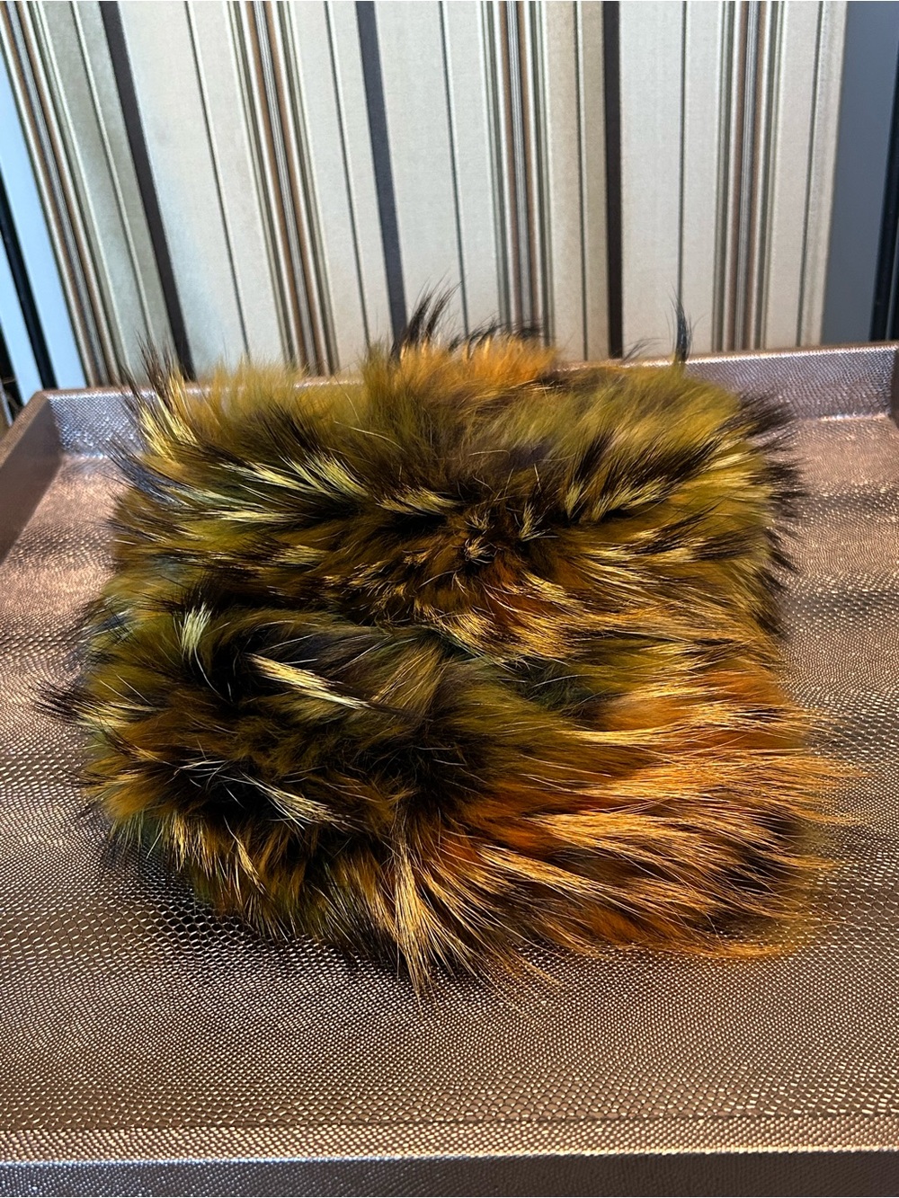 Real fur collar - Picture 5 of 12